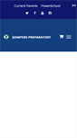 Mobile Screenshot of gompersprep.org